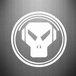 Наклейка metalheadz - PrintSalon