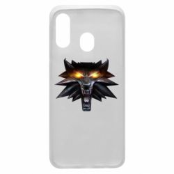 Чехол для Samsung A40 Metallic symbol - PrintSalon
