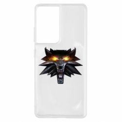 Чехол для Samsung S21 Ultra Metallic symbol - PrintSalon