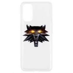 Чехол для Oppo Reno 4 Metallic symbol - PrintSalon