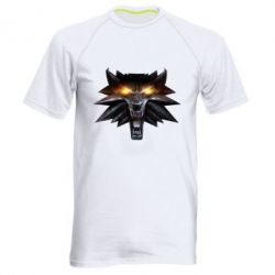 Мужская футболка для спорта Metallic symbol - PrintSalon