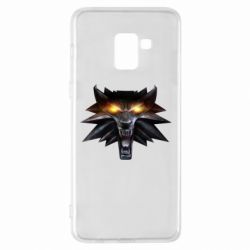Чехол для Samsung A8+ 2018 Metallic symbol - PrintSalon