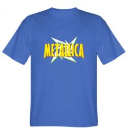 Чоловіча футболка Stedman Логотип Metallica-PrintSalon Чоловіча футболка Stedman Логотип Metallica