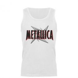 Мужская майка Metallica Logo - PrintSalon