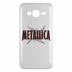 Чехол для Samsung J3 2016 Metallica Logo - PrintSalon