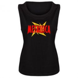 Женская майка Metallica Logo - PrintSalon