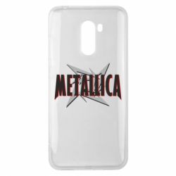 Чехол для Xiaomi Pocophone F1 Metallica Logo - PrintSalon