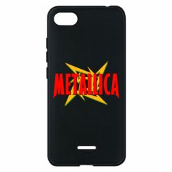 Чехол для Xiaomi Redmi 6A Metallica Logo - PrintSalon