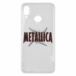 Чехол для Huawei P Smart Plus 2018 Metallica Logo - PrintSalon