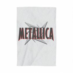 Полотенце с принтом Metallica Logo - PrintSalon