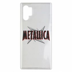 Чехол для Samsung Note 10 Plus Metallica Logo - PrintSalon