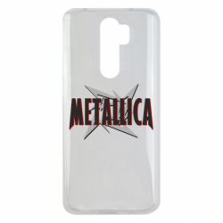 Чехол для Xiaomi Redmi Note 8 Pro Metallica Logo - PrintSalon