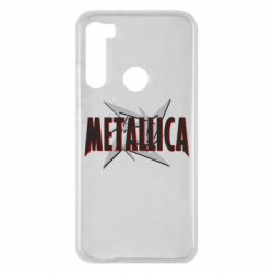 Чехол для Xiaomi Redmi Note 8 Metallica Logo - PrintSalon