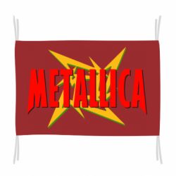 Флаг Metallica Logo - PrintSalon