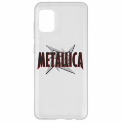 Чехол для Samsung A31 Metallica Logo - PrintSalon