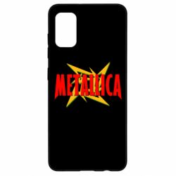 Чехол для Samsung A41 Metallica Logo - PrintSalon