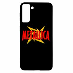 Чехол для Samsung S21+ Metallica Logo - PrintSalon
