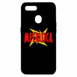 Чехол для Oppo A5s/A12 Metallica Logo - PrintSalon