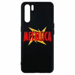 Чехол для Oppo A91/Reno3 Metallica Logo - PrintSalon