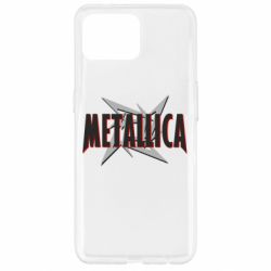 Чехол для Oppo Reno 4 Lite Metallica Logo - PrintSalon