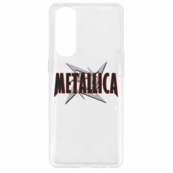 Чехол для Oppo Reno 4 Pro Metallica Logo - PrintSalon