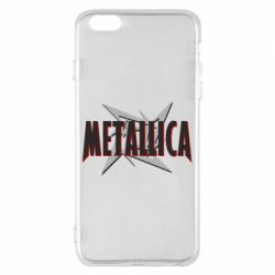 Чехол для iPhone 6 Plus/6S Plus Metallica Logo - PrintSalon