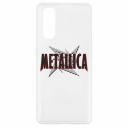 Чехол для Oppo Find X2 Metallica Logo - PrintSalon