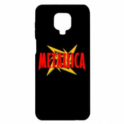 Чехол для Xiaomi Redmi Note 9S/9Pro/9Pro Max Metallica Logo - PrintSalon