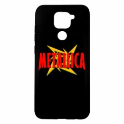 Чехол для Xiaomi Redmi Note 9/Redmi 10X Metallica Logo - PrintSalon