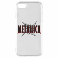 Чехол для iPhone 7 Metallica Logo - PrintSalon