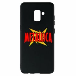Чехол для Samsung A8+ 2018 Metallica Logo - PrintSalon