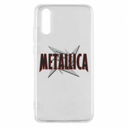 Чехол для Huawei P20 Metallica Logo - PrintSalon