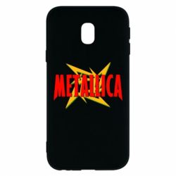 Чехол для Samsung J3 2017 Metallica Logo - PrintSalon
