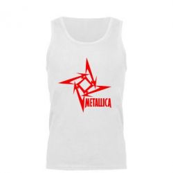 Мужская майка Metallica Logotype - PrintSalon