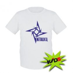 Детская футболка Metallica Logotype - PrintSalon