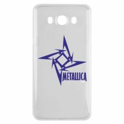 Чехол для Samsung J7 2016 Metallica Logotype