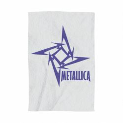Полотенце с принтом Metallica Logotype - PrintSalon