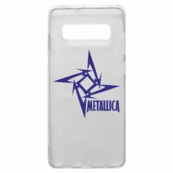 Чехол для Samsung S10+ Metallica Logotype - PrintSalon