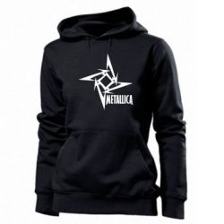 Женское худи Metallica Logotype - PrintSalon