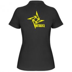 Женское поло Metallica Logotype - PrintSalon