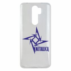 Чехол для Xiaomi Redmi Note 8 Pro Metallica Logotype - PrintSalon