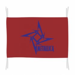 Флаг Metallica Logotype - PrintSalon