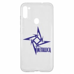 Чехол для Samsung A11/M11 Metallica Logotype - PrintSalon