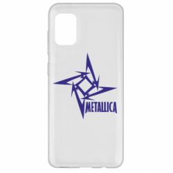 Чехол для Samsung A31 Metallica Logotype - PrintSalon