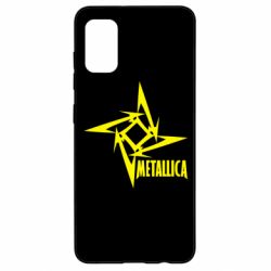 Чехол для Samsung A41 Metallica Logotype - PrintSalon