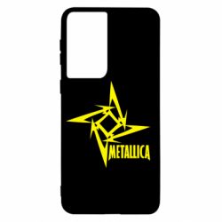 Чехол для Samsung S21 Metallica Logotype - PrintSalon