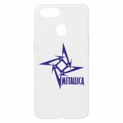 Чехол для Oppo A5s/A12 Metallica Logotype - PrintSalon