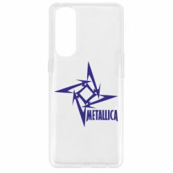 Чехол для Oppo Reno 4 Pro Metallica Logotype - PrintSalon