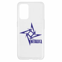 Чехол для Oppo Reno 5 4G Metallica Logotype - PrintSalon