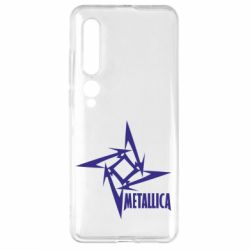 Чехол для Xiaomi Mi10/10 Pro Metallica Logotype - PrintSalon